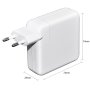 Зарядно за лаптоп Apple -61W- TYPE-C With USB-C Cable - заместител (037) - 24 месеца гаранция, снимка 3