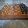 Дървен шах с дървени фигури, снимка 3