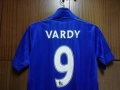 Leicester City Vardy 2016 2017 Home Puma оригинална тениска фланелка Лестър Сити Варди , снимка 3