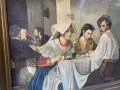 🖼️ ГОЛЯМА СТАРА КАРТИНА – ELI ANDERSEN 🇩🇰, снимка 10