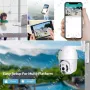3 БРОЯ! Куполна PTZ CAMERA 5G + 2.4G Wi-Fi. Външна въртяща WiFi камера, снимка 8
