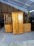 Холова секция от масивно дърво с гардероб, закачалка и деа шкафа за обувки , снимка 17