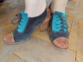 Дамски обувки с връзки Bershka 39, снимка 1 - Дамски елегантни обувки - 34616730