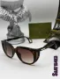 Gucci Слънчеви Очила С UV400 Защита С ПОДАРЪК🎁 Калъф Гучи - Различни Модели и Цветове Код D2307, снимка 4