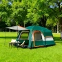 Къмпинг палатка COSTWAY за 6 души, двуслойна кабина, водоустойчива , снимка 1