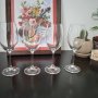 11 броя стъклени чаши за вино, аперитив и безалкохолно