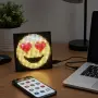 Pixel Art B.K. Light LED панел Програмируем дисплей чрез приложение, Декоративен квадратен екран, снимка 6