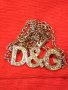 D&G ЕФЕКТНО ФЕШЪН АРТ КОЛИЕ - БЛАГОРОДНА СТОМАНА с БЯЛА ПОЗЛАТА и БЛЕСТЯЩИ ФАСЕТИРАНИ КРИСТАЛИ 70891, снимка 2
