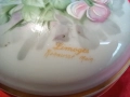 Limoges ,Лимож Порцеланова Рисувана Кутия за Бижута, снимка 6