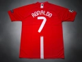 Футболна фланелка на Манчестър Юнайтед #К.Роналдо #7# ретро модел!, снимка 1