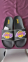 НОВИ Мъжки чехли LA Lakers size 44, снимка 1 - Мъжки чехли - 44681854
