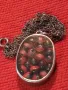 СТАР СРЕБЪРЕН МЕДАЛЬОН Със ЗЪРНА на Ormosia coccinea / wayruru За КЪСМЕТ с ВЕРИЖКА СРЕБРО 925 29143, снимка 15