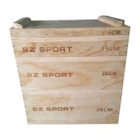 Дървени кутии КРОСФИТ Wooden Jerk Boxes, снимка 2 - Фитнес уреди - 41522937