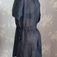 Черна нова блуза / туника за едра дама XXL, XXXL, снимка 2 - Туники - 44582746