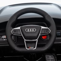 Акумулаторен джип AUDI RS E-TRON GT Licensed 12V батерия,MP3, с меки гуми с Кожена седалка, снимка 8 - Детски велосипеди, триколки и коли - 37661752