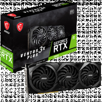 Видеокарта MSI Video Card NVIDIA RTX 3080 VENTUS 3X PLUS 10G OC LHR, GDDR6 10GB/320bit, 1xHDMI, 3xDP, снимка 1 - Видеокарти - 36519383