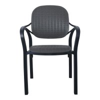 Стол трапезен LUNA чисто черен, снимка 5 - Столове - 44277090