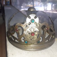 Стара метална корона, снимка 2 - Антикварни и старинни предмети - 41727236