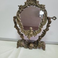 Бароково настолно огледало , снимка 4 - Огледала - 40827099