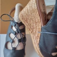 Дамски сандали тип еспадрили - естествена кожа , снимка 8 - Сандали - 41271000