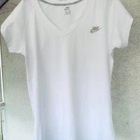 Бяла тениска NIKE оригинал, снимка 8 - Тениски - 41535706