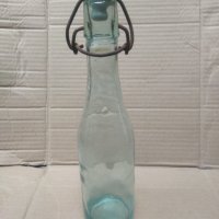 Ретро шише бутилка с керамична кокалена тапа, снимка 1 - Антикварни и старинни предмети - 42686334