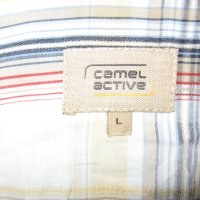Риза CAMEL  мъжка,Л, снимка 1 - Ризи - 41914511