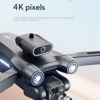 Иновативен дрон HD 4K Dual Camera, снимка 11 - Дронове и аксесоари - 44783885