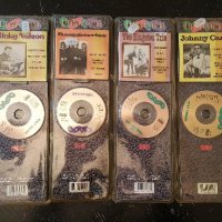 Лот от 4 бр . мини дискове /3" CD /- Johnny Cash, Raspberries, Ricky Nelson, The Kingston Trio , снимка 1 - CD дискове - 40309486