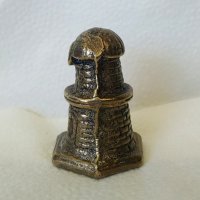 Месингова фигура Кула., снимка 4 - Антикварни и старинни предмети - 41264917