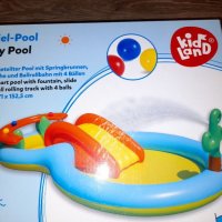 Нов-басейн с пързалка, фонтан и писта за топчета, снимка 1 - Други - 40344535