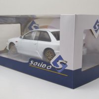 Subaru Impreza 22B 1998 - мащаб 1:18 на Solido моделът е нов в кутия, снимка 10 - Колекции - 44474303