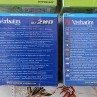 Продавам флопи FDD нови дискети Verbatim 1.44Mb, снимка 5 - Външни хард дискове - 39341845