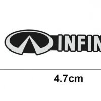Нови алуминиеви емблеми ”INFINITI” - 47 мм. / 8 мм., снимка 3 - Аксесоари и консумативи - 40054345