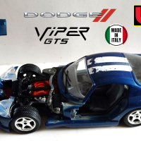 Dodge Viper GTS Coupe BBURAGO MADE IN ITALY 1:24, снимка 1 - Колекции - 44834721