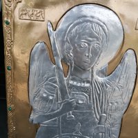 Икона Свети Архангел, снимка 7 - Антикварни и старинни предмети - 40886082