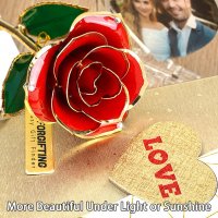 Нова роза с 1 любовна рамка за снимка Подарък за жена Годишнина 8 март, снимка 2 - Други - 35947843