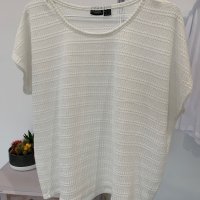 Дамска блуза от плетиво размер Л, снимка 6 - Тениски - 44275524