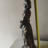 метална статуетка-викториянска дама, снимка 3 - Други ценни предмети - 41930906