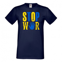 Мъжка тениска STOP WAR, снимка 7 - Тениски - 36125027