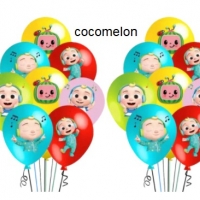 cocomelon КоКомелон Кокомелън Обикновен надуваем латекс латексов балон парти, снимка 2 - Други - 36040160