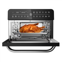 Air Fryer 25л. ZEPHYR Deluxe, 1800W, 12 функции, Таймер, Черен, снимка 7 - Фритюрници - 44387115