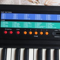 Малко пиано Касио Casio keyboard RAP-1 Rapman, снимка 5 - Синтезатори - 40950516