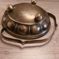 Стара Френска кошница–месинг., снимка 1 - Антикварни и старинни предмети - 35975143