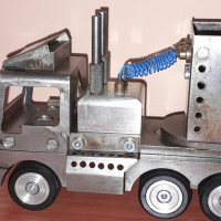 Метален модел на камион, снимка 4 - Колекции - 44647988