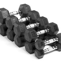 Професионални шестоъгълни дъмбели - Hex Dumbbells, снимка 1 - Фитнес уреди - 40971704