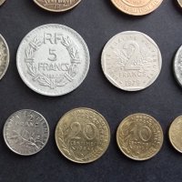 Монети. Франция. Колекция .Френски франк . 14 бройки. Различни монети., снимка 5 - Нумизматика и бонистика - 38878753