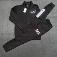 Мъжки черен спортен екип  EA код SS-D69, снимка 1 - Спортни дрехи, екипи - 41901564