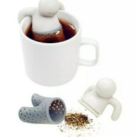 Филтър за чай / цедка във формата на човече , снимка 3 - Прибори за хранене, готвене и сервиране - 41405251