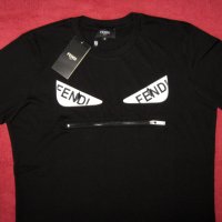 Fendi мъжка тениска нова с етикет - L, снимка 3 - Тениски - 35813571